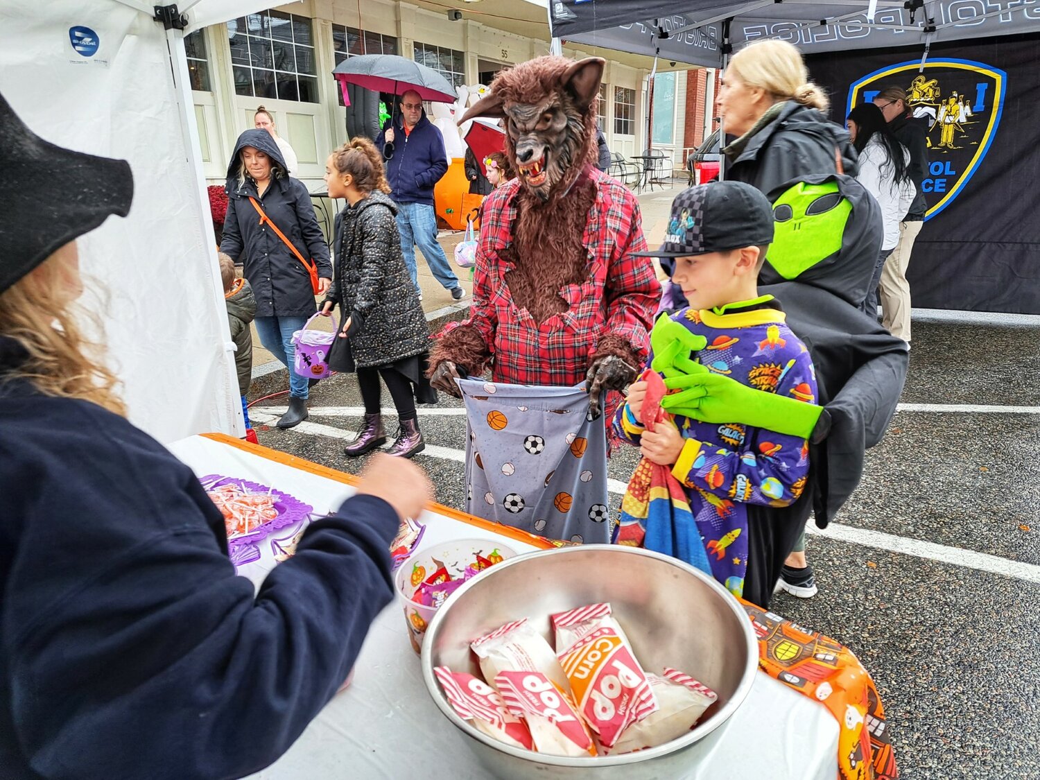 A wet Halloween Walkabout was still good fun in Bristol